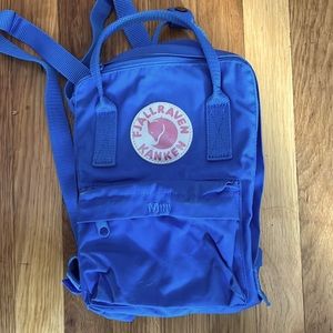 Fjallraven Mini bright Blue 🎒 backpack